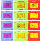 Bob Books: Set 2 - Advancing Beginners Box Set (12 books): 8 Books for Young Readers (Stage 2: Emerging Readers)