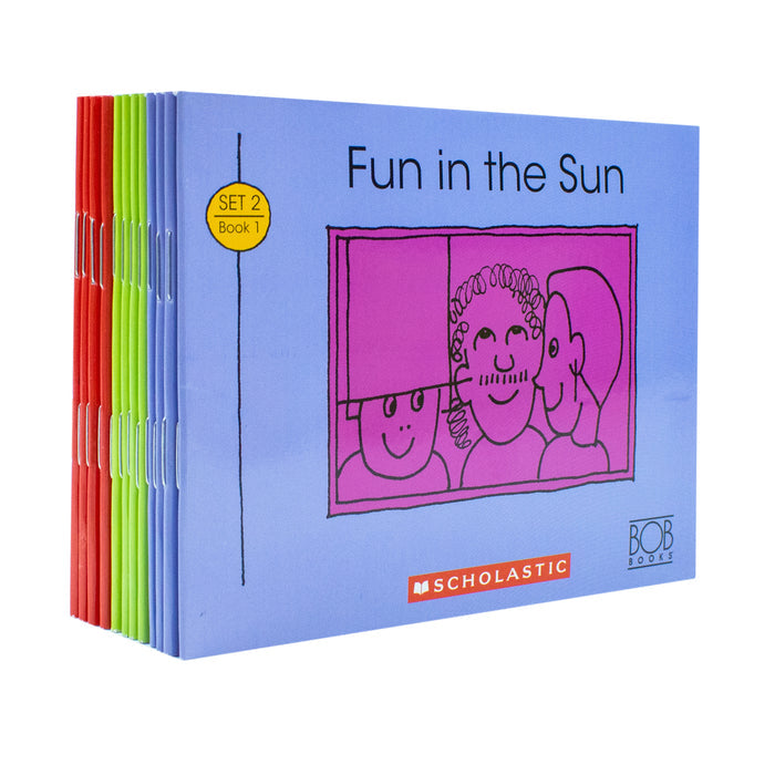 Bob Books: Set 2 - Advancing Beginners Box Set (12 books): 8 Books for Young Readers (Stage 2: Emerging Readers)