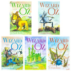 The Complete Collection Wizard of OZ Series 5 Books Collection Box Set By L. Frank Baum (3 in 1 Book) - Timeless Must-Read Childrens Fantasy Classics