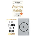 Atomic Habits, The Diary of a CEO [h] ; The Creative Act [h] 3 Books Collection Set