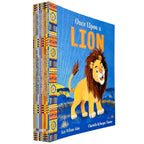 African Animal Tales Children Collection 10 Books Set By Ken Wilson-Max (Once Upon a Zebra, Rhino, Leopard, Hyena, Hippo, Giraffe, Elephant, Chameleon, Buffalo, Lion)