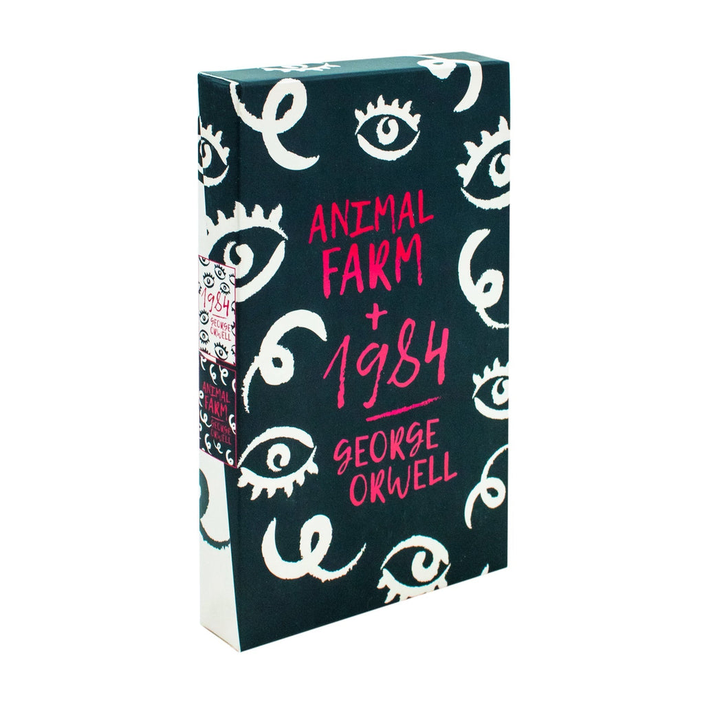 George Orwell 2-Book Collection Set: 1984 and Animal Farm | Classic Dystopian Novels