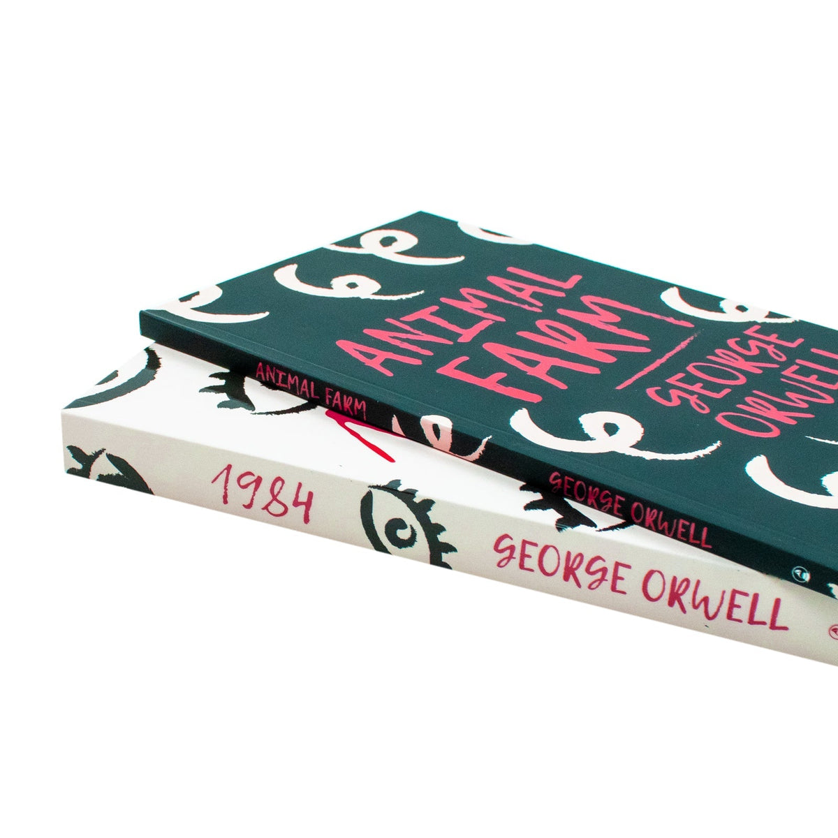 George Orwell 2-Book Collection Set: 1984 and Animal Farm | Classic Dystopian Novels