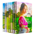 Anna Jacobs Collection 7 Books Set (The Northern Lady, Persons of Rank, Marrying Miss Martha, Mistress of Marymoor, Replenish the Earth, Seasons of Love, An Independent Woman)