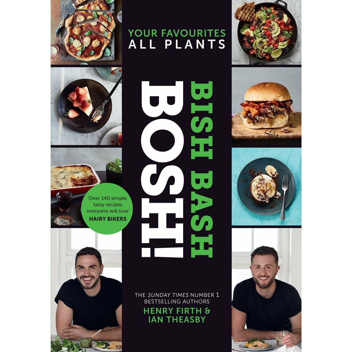 BOSH Series 4 Books Collection Set (Healthy Vegan, [h] Speedy BOSH, [h] Bosh Simple Recipes, [h] Bish Bash Bosh)