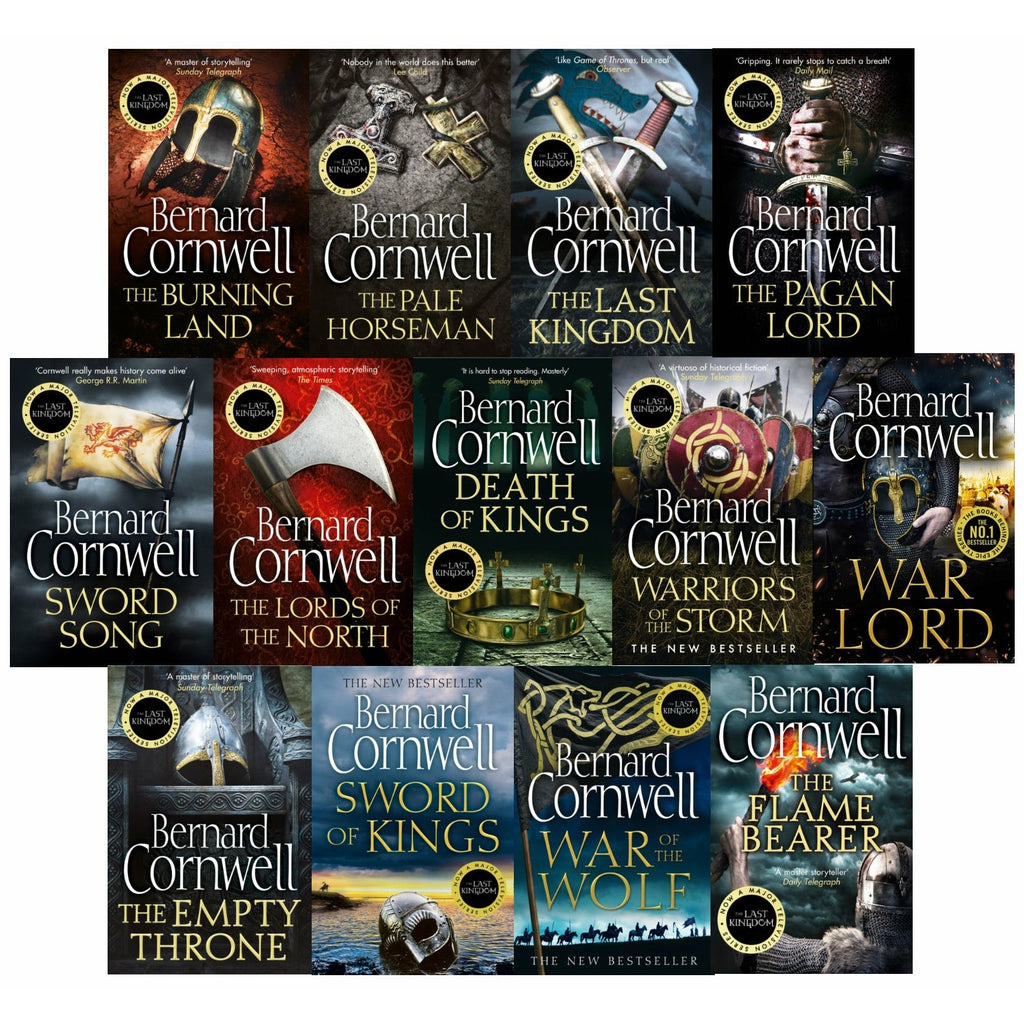Bernard Cornwell Warrior Chronicles The Last Kingdom Series 13 Books Collection Set War Lord