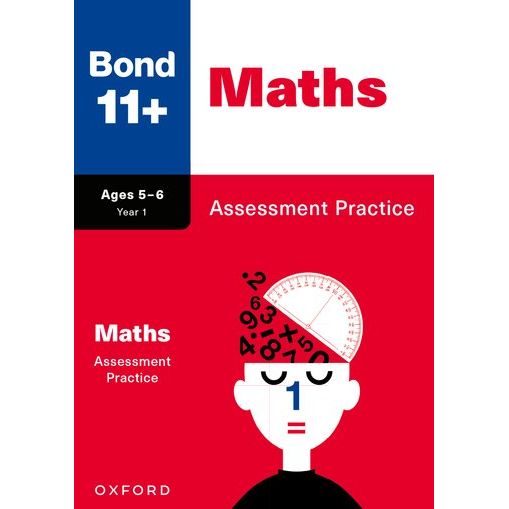 Bond 11+ Maths English Verbal Non-Verbal Reasoning Assessment Practice 5-6 years 4 Books Set (Bond Assessment Papers)