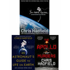 Chris Hadfield Collection 3 Books Set (The Apollo Murders [h], You Are Here [h], An Astronaut's Guide to Life on Earth)
