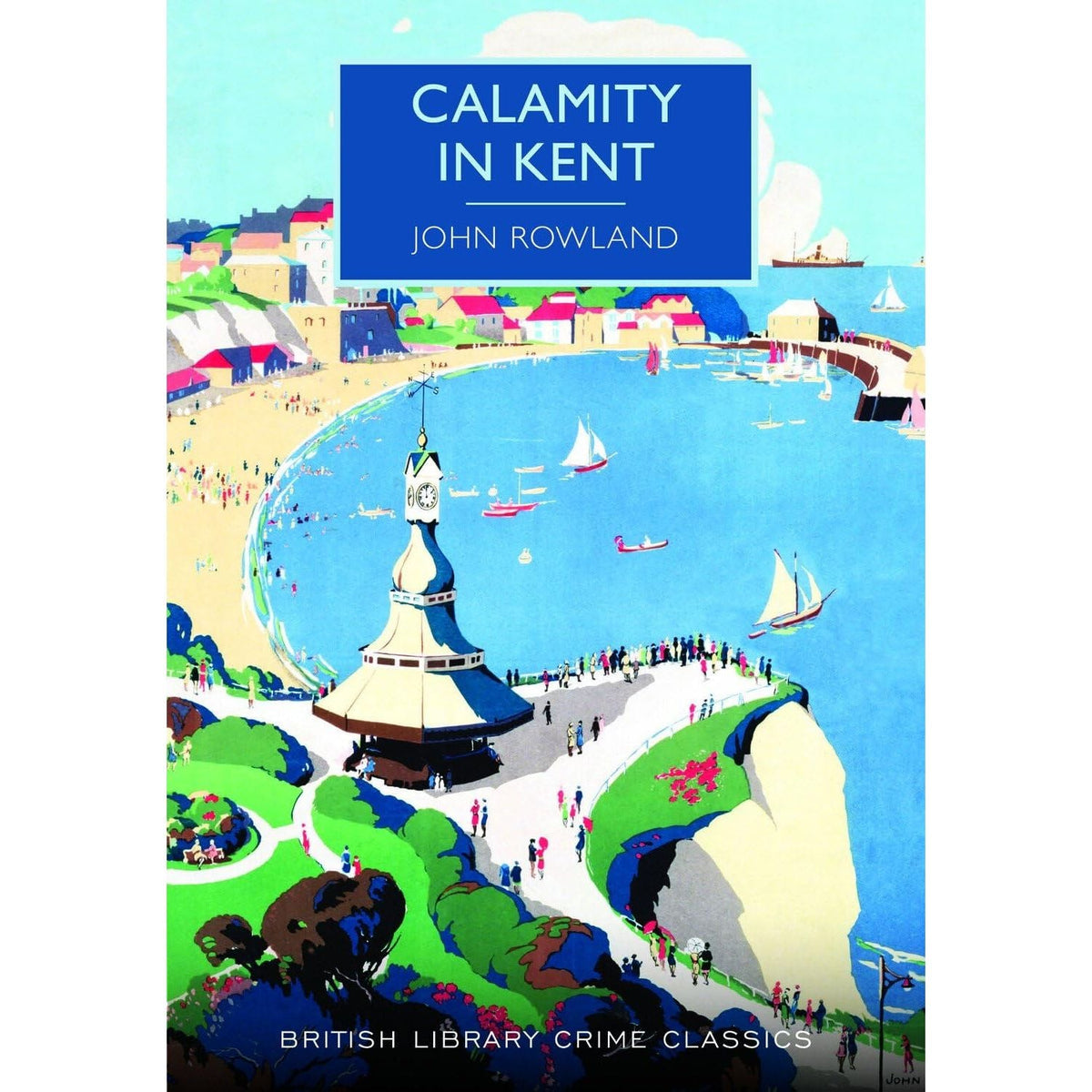 British Library Crime Classics Series Collection 5 Books Set (Checkmate to Murder, Verdict of Twelve, Calamity in Kent & More)