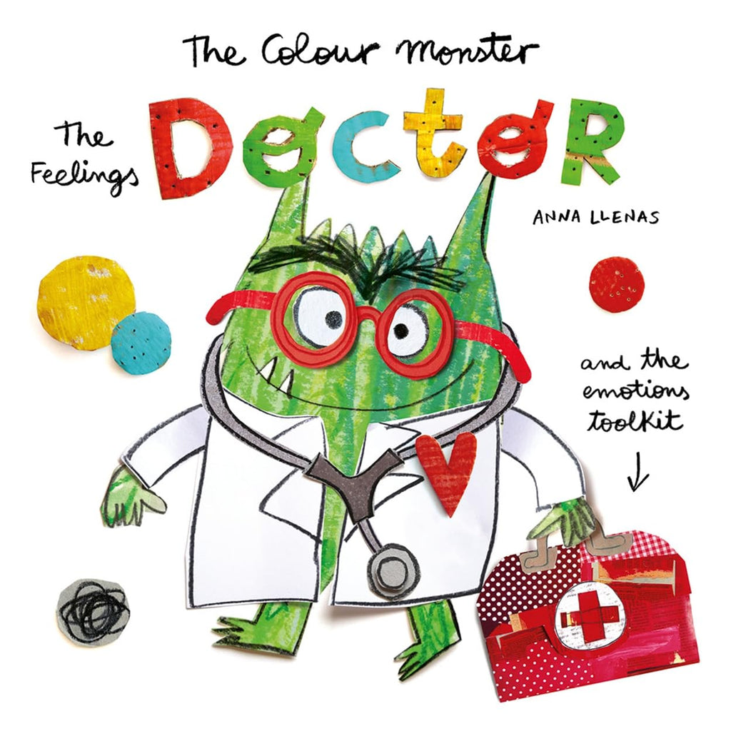 Anna Llenas The Colour Monster Collection 6 Books Set (The Colour Monster, A Colour Activity Book, Goes to School, The Colour Monster Pop-Up,The Colour Monster: The Feelings Doctor, Mindfulness)