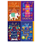 Elif Shafak Collection 4 Books Set (The Forty Rules of Love, The Bastard of Istanbul, The Architect's Apprentice, The Island of Missing Trees)