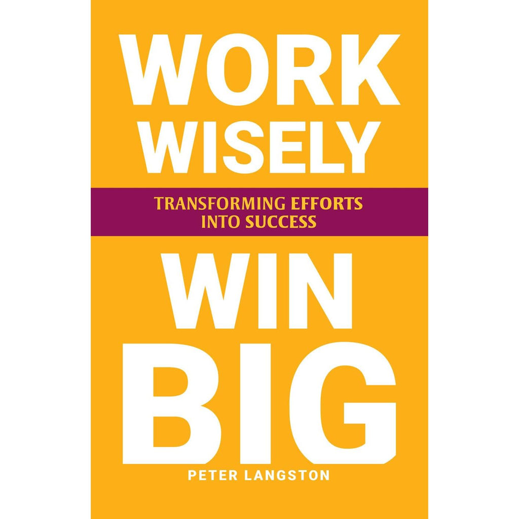 THE ONE GOAL, WORK WISELY WIN BIG 2 Books Collection Set