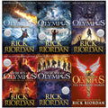 Heroes of Olympus Collection Rick Riordan 6 Books Set The Blood of Olympus