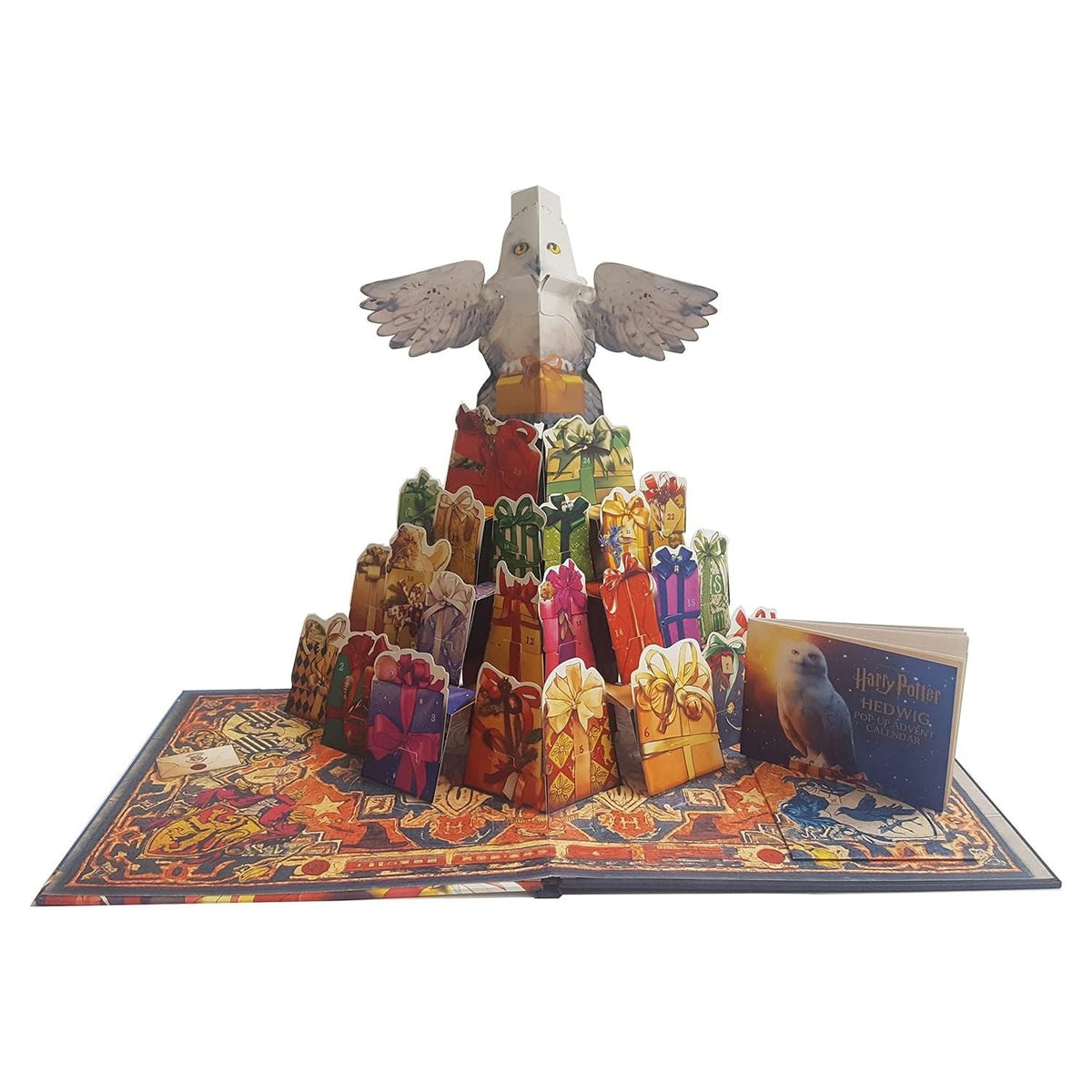Harry Potter Advent Calendar, Advent Harry Potter Calendar, Hedwig Pop-up An Interactive Holiday Gift for Kids Ages 9+ Years Ideal for Christmas Fun and Family Activities