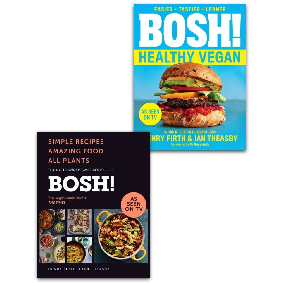 Bosh Healthy Vegan, [h] Bosh Simple recipes 2 Books Collection Set