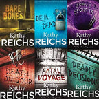 Kathy Reichs Temperance Brennan Collection 6 Books Set | Deja Dead, Death Du Jour, Deadly Decisions, Fatal Voyage, Grave Secrets, Bare Bones