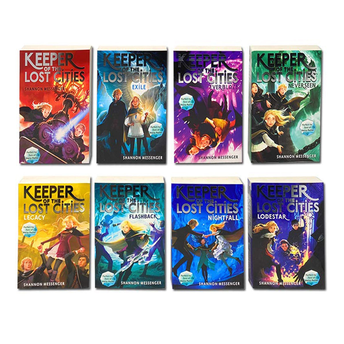 Keeper of the Lost Cities Series 8 Books Collection Set by Shannon Messenger