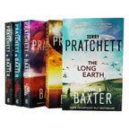 The Long Earth 5 Books Collection Set by Terry Pratchett &amp; Stephen Baxter (The long earth, The long war, The long mars, The long utopia, The long cosmos)