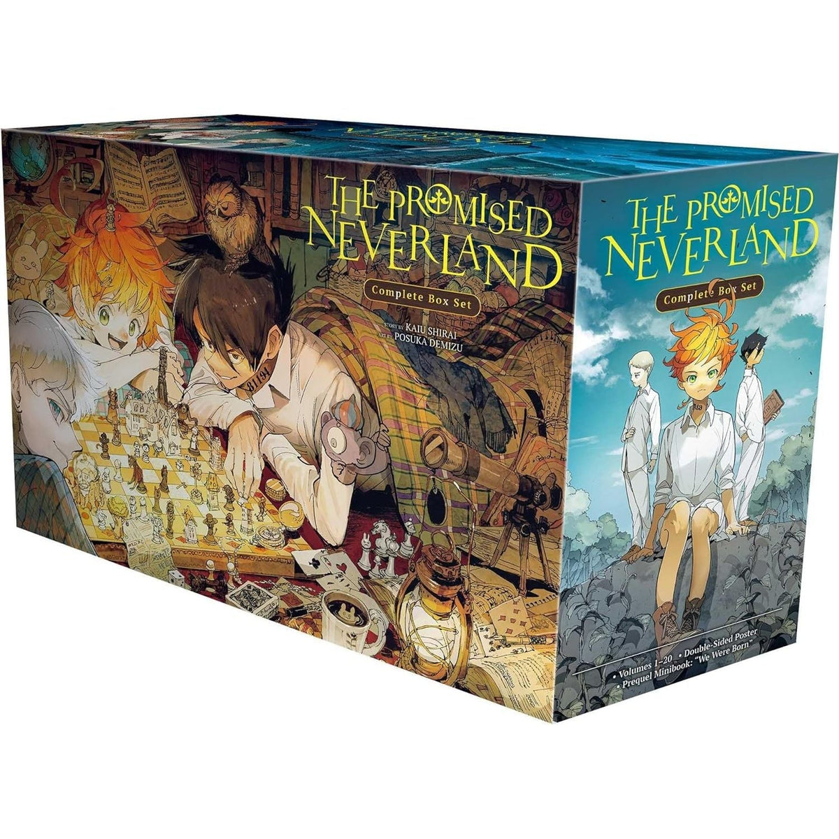 The Promised Neverland Complete Box Set: Includes Volumes 1-10 with Premium