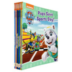 Nickelodeon Paw Patrol 10 Books Collection Set (Pups Meet The Mighty Twins, Save A Train, Save The Games, Save Sports Day,Save Ryders Robot, The Royal Throne,A Pizza Tower!, Jungle Trouble & More)