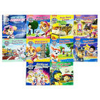 Nickelodeon Paw Patrol 10 Books Collection Set (Pups Meet The Mighty Twins, Save A Train, Save The Games, Save Sports Day,Save Ryders Robot, The Royal Throne,A Pizza Tower!, Jungle Trouble & More)
