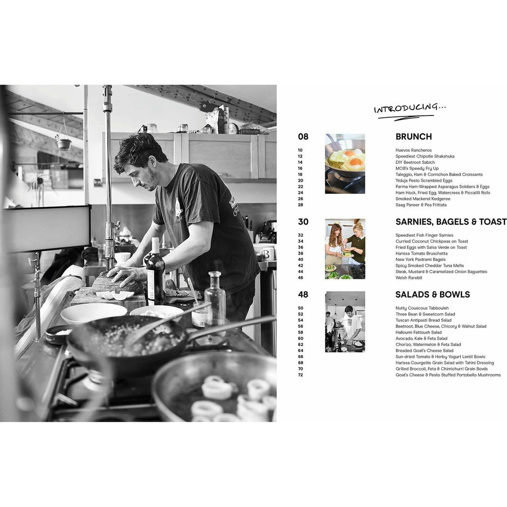 Speedy MOB: 12-minute meals for 4 people by Ben Lebus