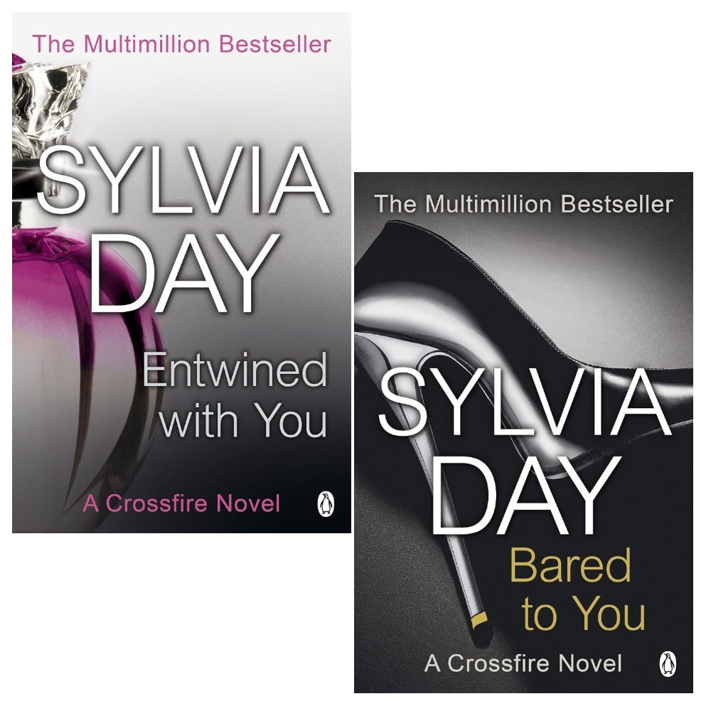 Sylvia Day Crossfire Series 2 Books Set (Bared To You, Entwined With You)