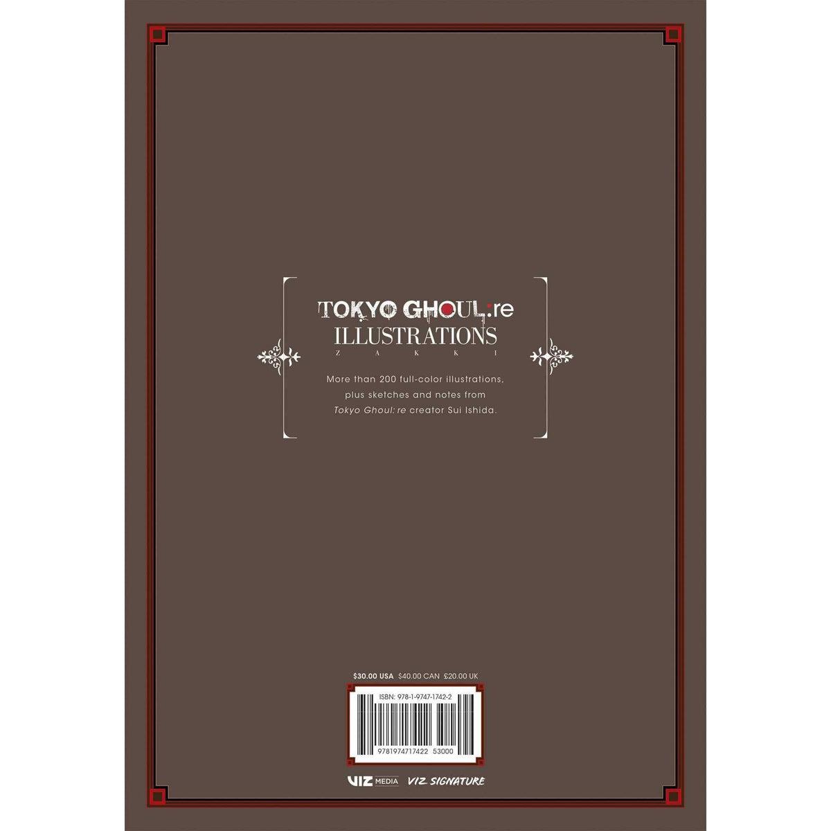 Tokyo Ghoul RE Illustrations Zakki
