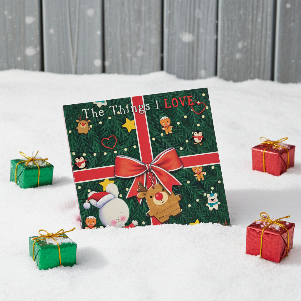 Christmas Magic: The Things I Love About Christmas – Deluxe 4-Book Hardback Gift Set by Trace Moroney (Ages 3–5)