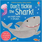 DON'T TICKLE Touchy Feely Sound Books by Sam Taplin 3 Books Collection Set (Shark!, T. rex! & Elephant!)