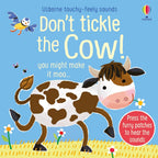 DON'T TICKLE Touchy Feely Sound Books by Sam Taplin 3 Books Collection Set (Cow!, Reindeer! & Dragon)