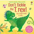 DON'T TICKLE Touchy Feely Sound Books by Sam Taplin 3 Books Collection Set (Shark!, T. rex! & Elephant!)