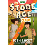 Time Travel Twins Series 4 Books Set by Josh Lacey (Viking Attack, Stone Age Clash, Roman Invasion, Maya Sacrifice)