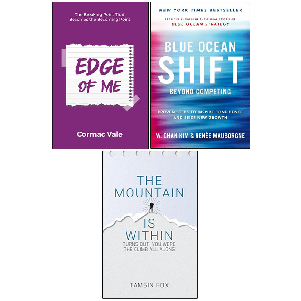 Blue Ocean Shift,Edge of Me,The Mountain Is Within 3 Books Collection Set(Edge of Me , The Mountain Is Within & Blue Ocean Shift)