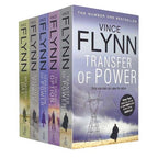 Mitch Rapp Novel Series Books 1 - 5 Collection Set by Vince Flynn (Transfer of Power, Third Option, Separation of Power, Executive Power & Memorial Day)