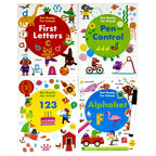 Wipe Clean Get Ready For School Activity Pack Collection 4 Books Set (with pen)
