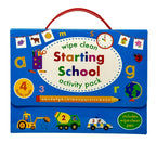 Wipe Clean Starting School Activity Pack Collection 4 Books Set (with pen)
