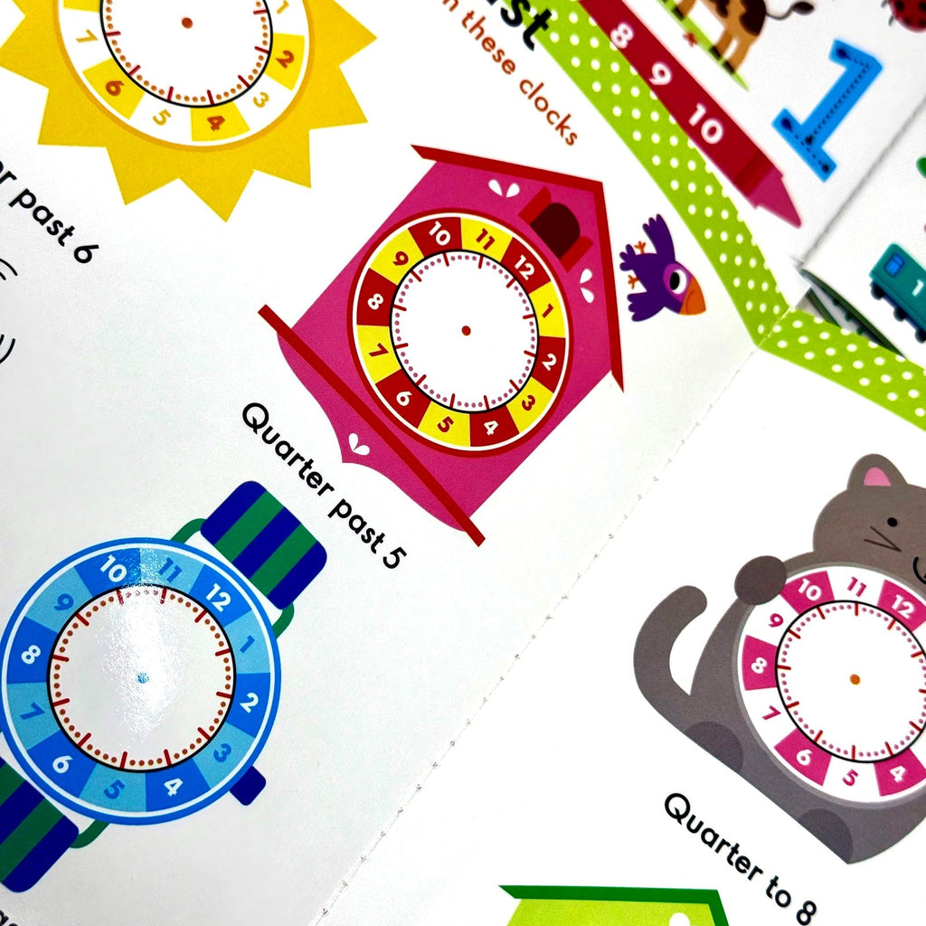 Wipe Clean Starting School Activity Pack Collection 4 Books Set (with pen)