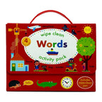 Wipe Clean Words Activity Pack Collection 4 Books Set (with pen)