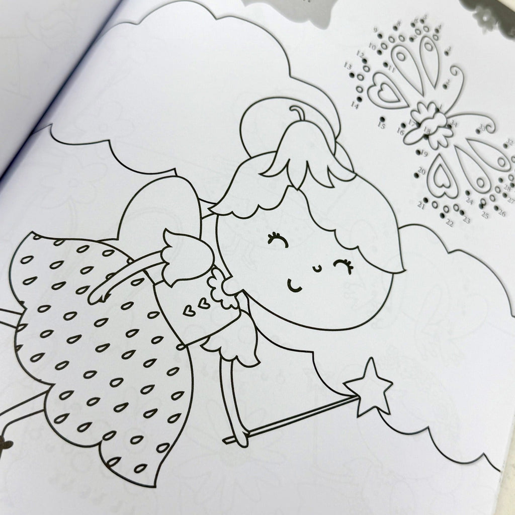 Super Dot-to-Dot Fun Sparkly Fairies by Parragon Books
