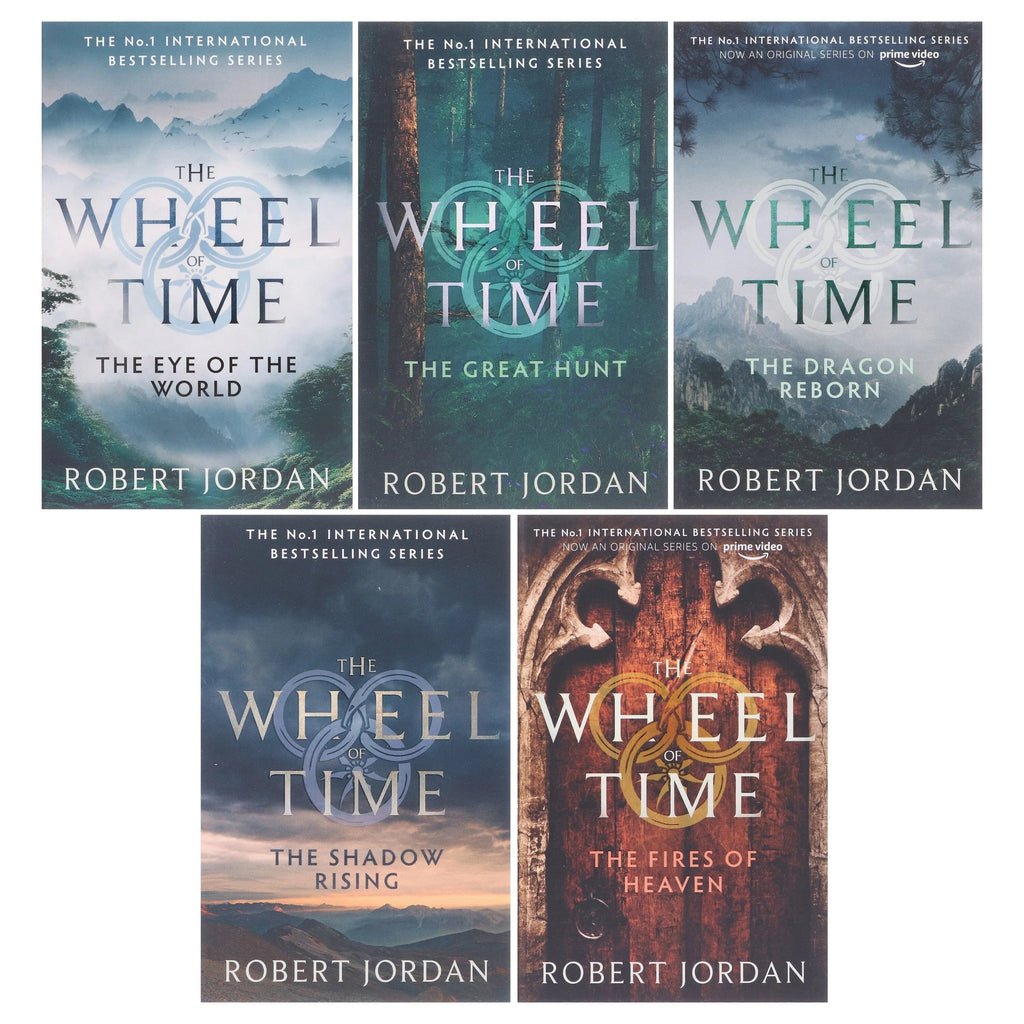 Robert Jordan Wheel of Time Collection 5 Books Set (Book 1-5) Eye Of The World