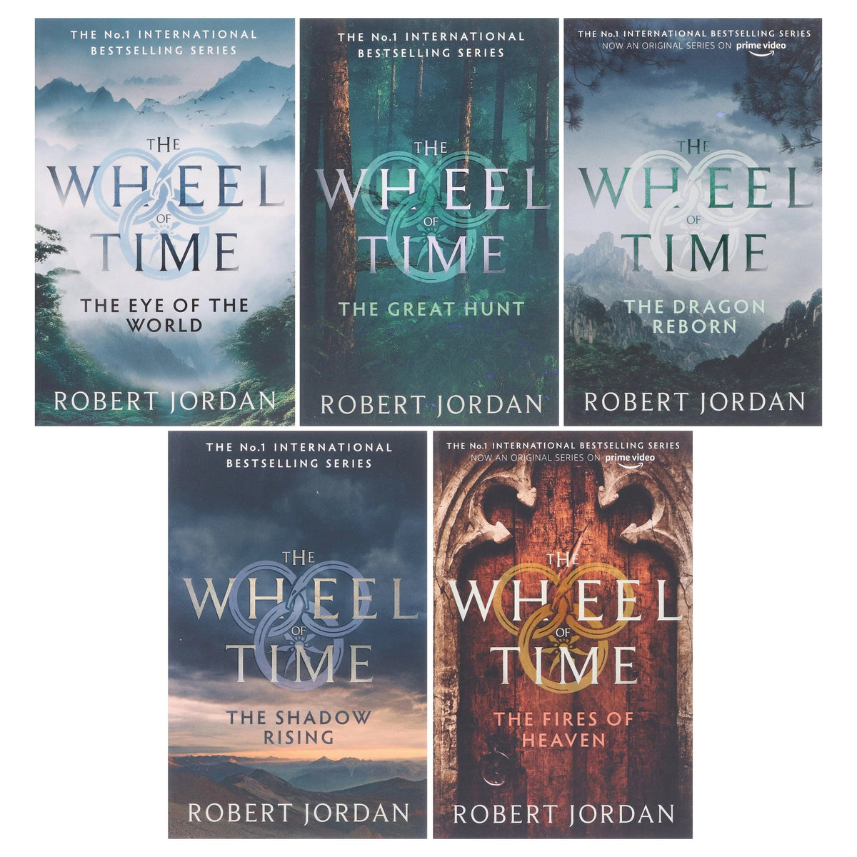 Robert Jordan Wheel of Time Collection 5 Books Set (Book 1-5) Eye Of The World