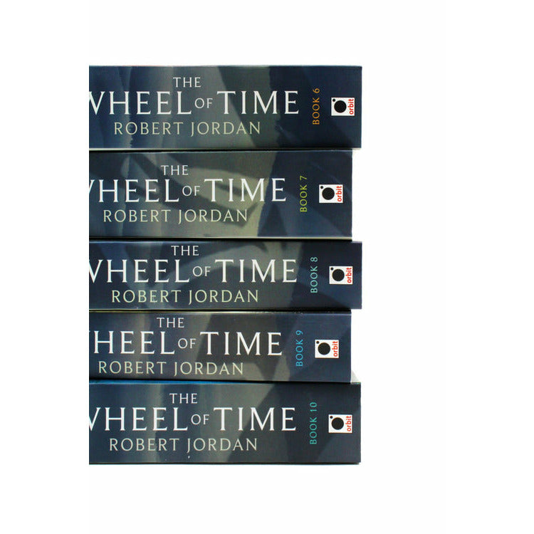 Robert Jordan The Wheel Of Time Collection 5 Books Set Series 2 Book 6 to 10