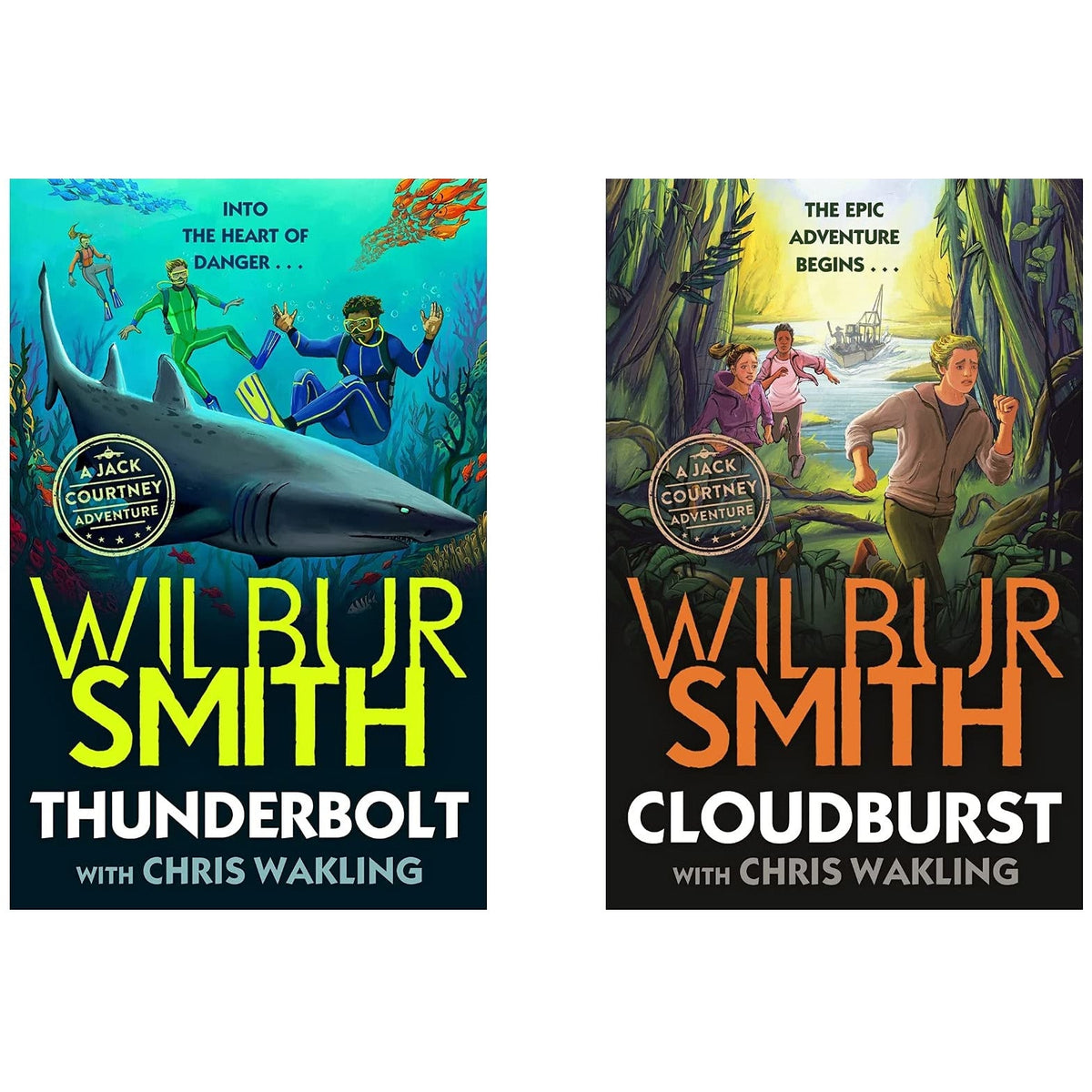 Wilbur Smith, Jack Courtney Adventures Series (Adventure Books)