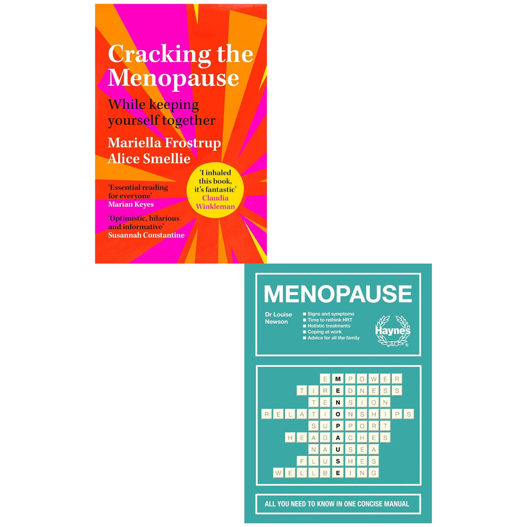 Cracking the Menopause, Menopause Concise Manual (Hardback) 2 Books Collection Set