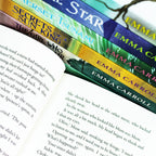 Emma Carroll 7 Books Collection Set (Letters From The Lighthouse,Frost Hollow Hall,The Girl Who Walked On Air,Strange Star,Secrets Of A Sun King,The Somerset Tsunami,When we were Warriors)
