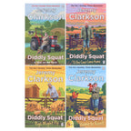 Diddly Squat Series By Jeremy Clarkson: 4 Books Collection Set (Diddly Squat: A Year On The Farm, ‘Til The Cows Come Home, Pigs Might Fly and Home to Roost)