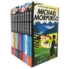Michael Morpurgo Collection 12 Books Set From Hereabout Hill, Waiting for Anya