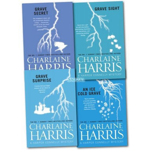 Charlaine Harris 4 Books Collection Set Pack Harper Connelly Mysteries Series
