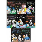 Funny Bones Collection By Allan Ahlberg 8 Books Set Ghost Train, Skeleton Funny bones